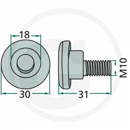Surub coasa Vicon 42095 90081160     [1]