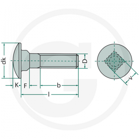 Surub M8x45 487603096   [1]