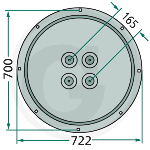 Taler coasa Fella KM 225H, 230F  FEL140310, 140310, 496446, 140132 Fella [1]