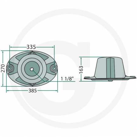 Taler disc exterior Kuhn 56200800   [1]