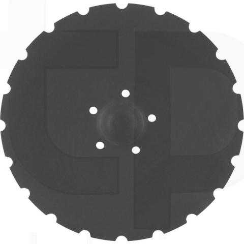 2.1.4. Grapă rotativă și cu discuri - Taler disc zimtat 410 x 4,5 mm, 5 gauri - Granit - cod 18031-34009 -tehnicapopan.ro