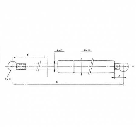 Telescop capota JD CA9282MY [1]