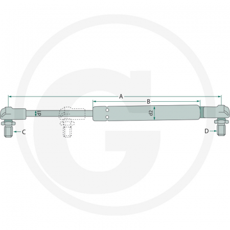 Telescop usa New Holland 87652519 5089549   [1]