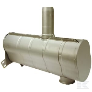 Tipuri de tractor: 3040, 3050, 3140, 3640, 3350 - Toba esapament John Deere AL37167 AL37167N JD37167