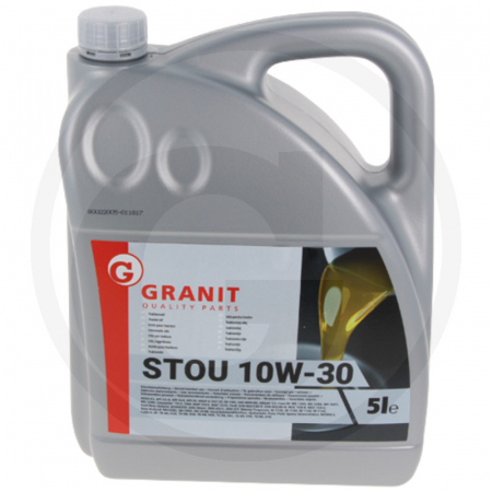 3.3.3. Uleiuri pentru motor, transmisie si hidraulice - Ulei STOU 10W30 Granit 5L 21010W-30 GEB5  