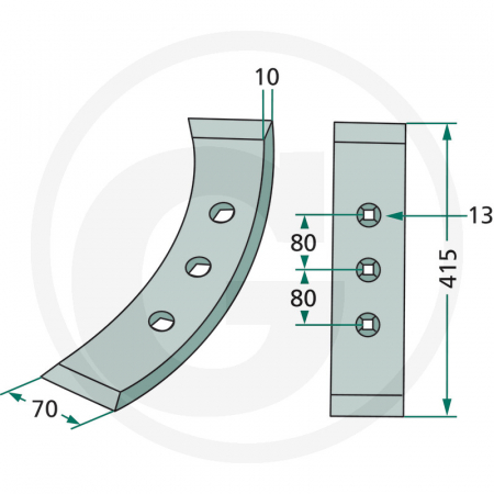 Varf cultivator Bottmersdorf 101.60232 101.60232 0200-11-043-0   [1]
