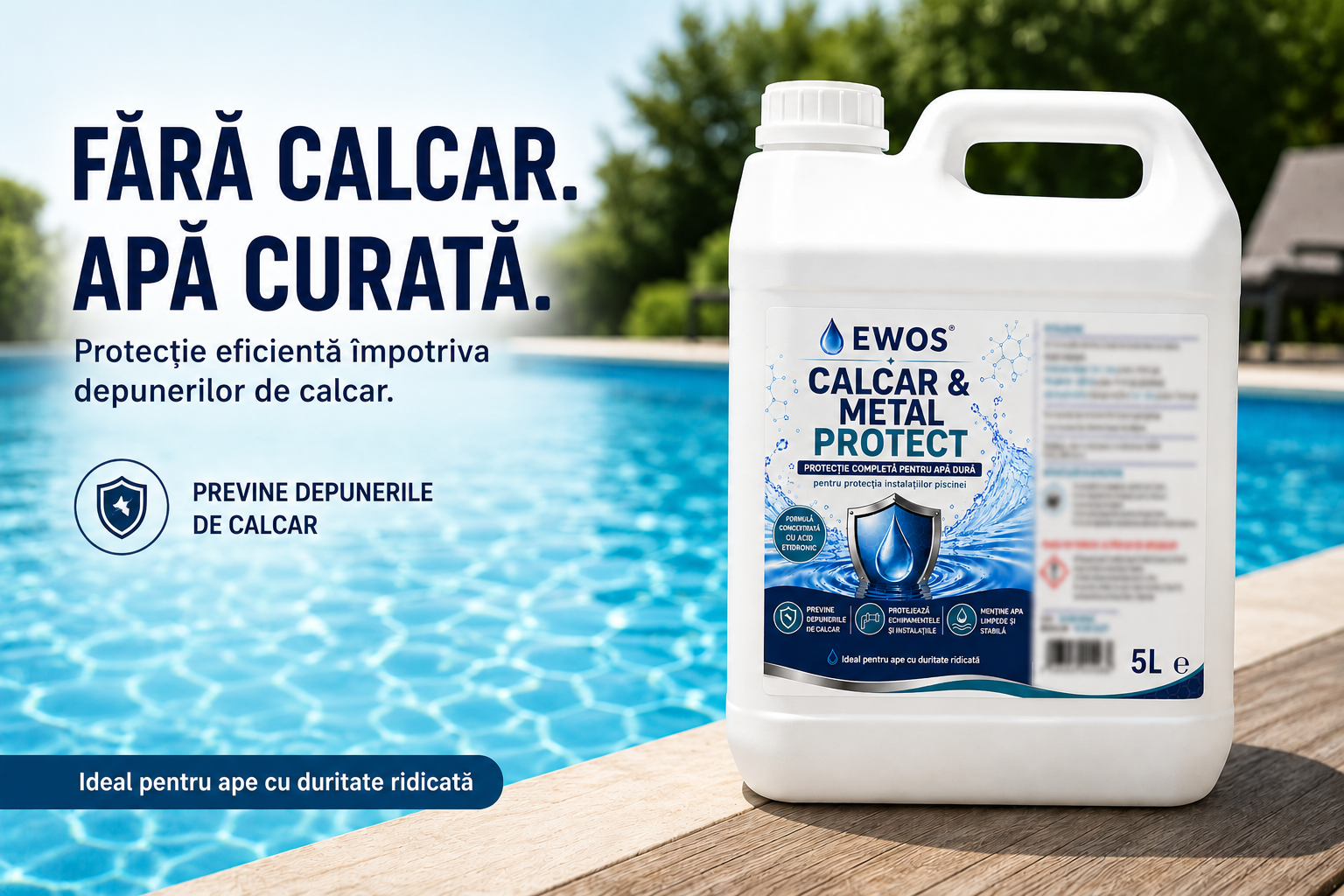 Cum previi depunerile de calcar în piscină – Ghid complet