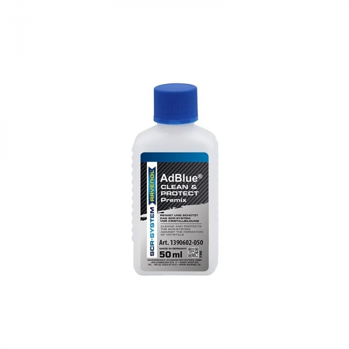 Aditiv anticristalinizare RAVENOL Clean & Protect Premix de curatare pentru sistemele AdBlue si cu catalizatori SCR concentrat 50ml [1]