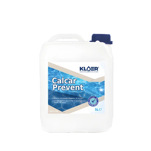 Anticalcar lichid pentru apa piscina, Kloer, Skoon Water, Calcar & Metal prevent 5 l [1]