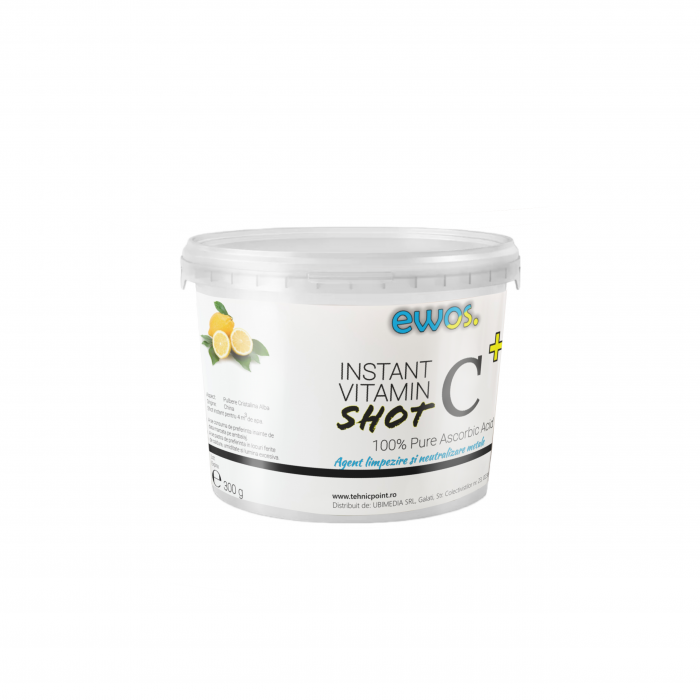 CRYSTAL CLEAR SHOT, EWOS VITAMINA C++ (300g)/  ACID ASCORBIC MONODOZA [2]