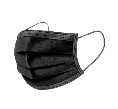 Masti-acoperitoare-faciale-3str/3ply-50buc/cutie-(negre) [1]