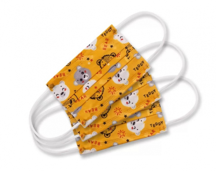 Masti Copii Medicale Tip II 3 straturi Teddy Bear Cutie 50 buc [3]