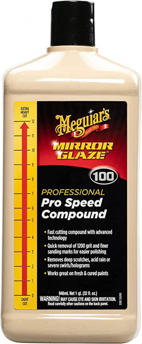 Pasta Polish Abraziv Meguiar's M100 Pro Speed Compound, 945ml [1]