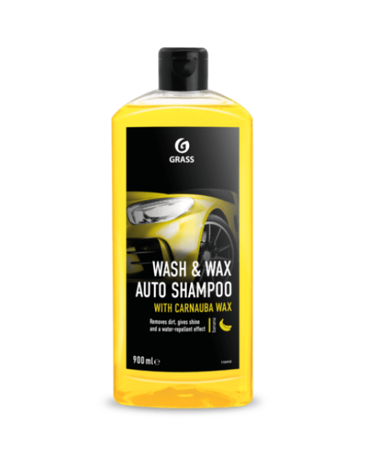Sampon Auto Wash & Wax Grass 900ml [1]