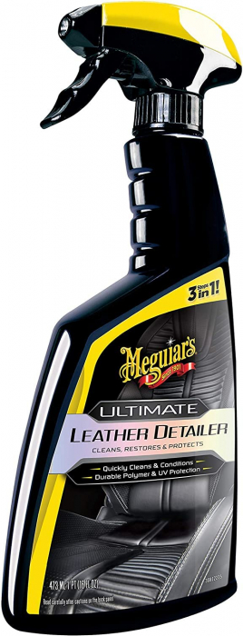 Solutie Curatare si Hidratare Piele Meguiar's Ultimate Leather Detailer,473ml [1]