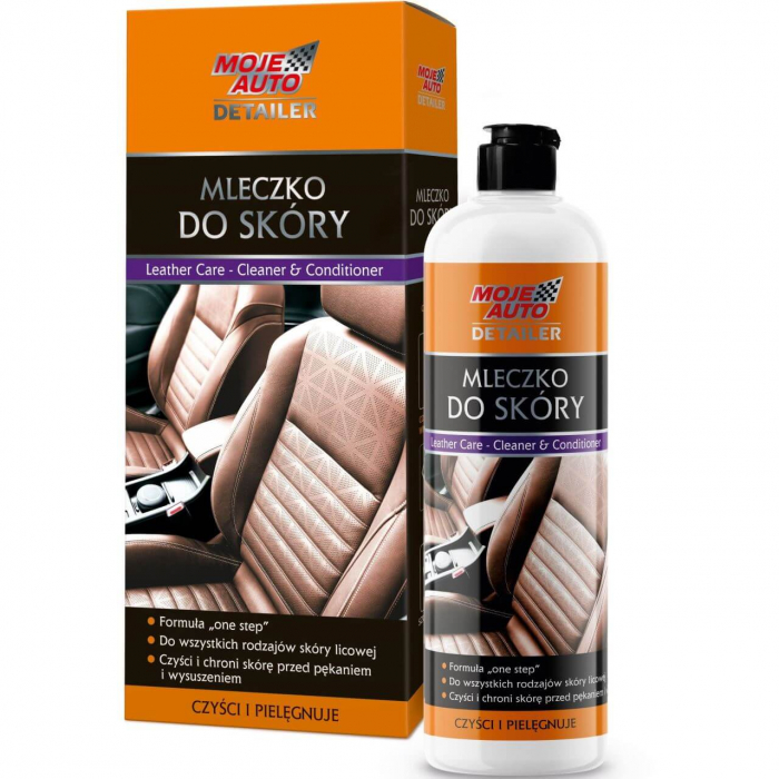 Solutie curatare si intretinere tapiterie din piele, Moje Auto Detailer, 500 ml [1]