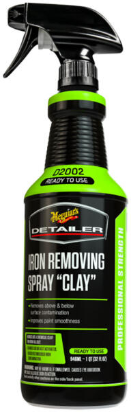 Solutie Decontaminare Chimica Meguiar's Iron Removing Spray Clay,946ml [1]