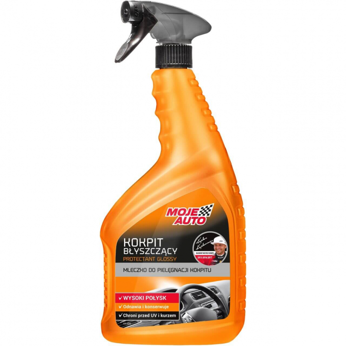 Solutie pentru bord, efect lucios, Moje Auto, 750 ml [1]