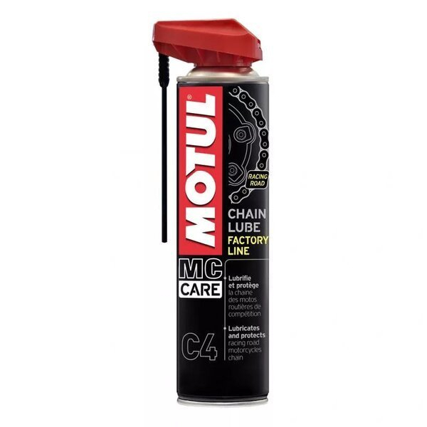 Spray lant CHAIN LUBE C4 FACTORY LINE Motul, 400ml [1]