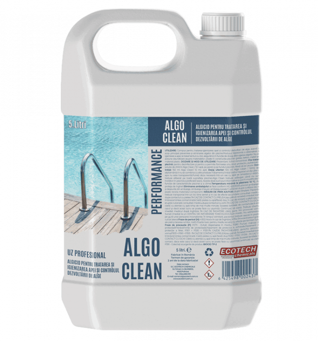 Tratarea-igienizarea apei si controlul dezvoltarii de alge Algo Clean 5L [1]