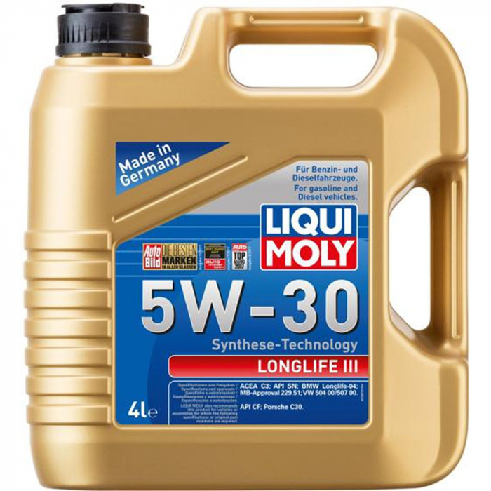 Ulei de motor LiquiMoly LONGLIFE III 5W-30 4L [1]