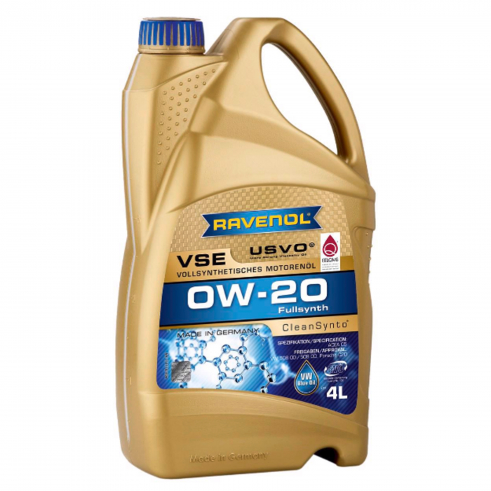 Ulei motor RAVENOL VSE 0W20 USVO 4L [1]