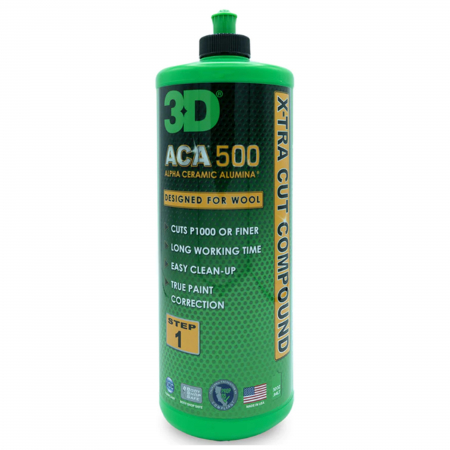 CEARA | SEALANT | TRATAMENTE HIDROFOBE - 3D-ACA-500-X-Tra-Cut-Compound–Pasta-Polish-Abraziva