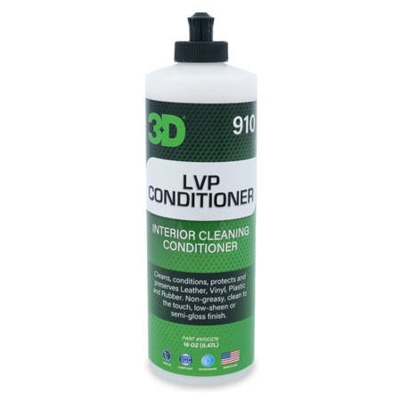 Tapiterii | Textile | Piele - 3D-LVP-Conditioner-Solutie-curatare-si-hidratare-piele-vinil-si-plastic-473ML