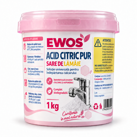 Curatenie si Intretinere Generale - galeata-acid-citric-menaj-ewos-1-kg