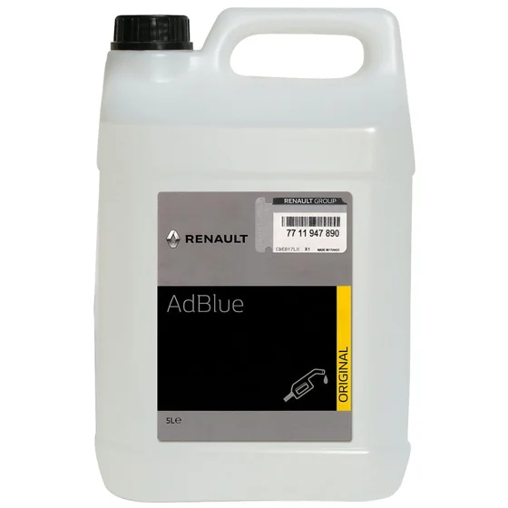 AdBlue ® - Aditiv AdBlue original Renault, 5L pentru motoare diesel – Soluție pentru reducerea emisiilor poluante