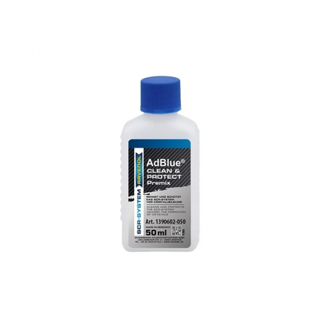 Aditivi si Lichide Frana - Aditiv anticristalinizare RAVENOL Clean & Protect Premix de curatare pentru sistemele AdBlue si cu catalizatori SCR concentrat 50ml