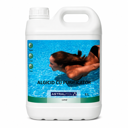 Consumabile piscina - algicid-piscina-cu-purificator-astralpool-5l-antialge