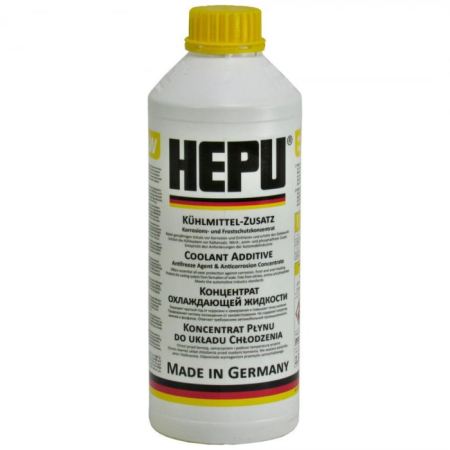Antigel Auto - Antigel HEPU G11 Galben concentrat, 1.5 litri