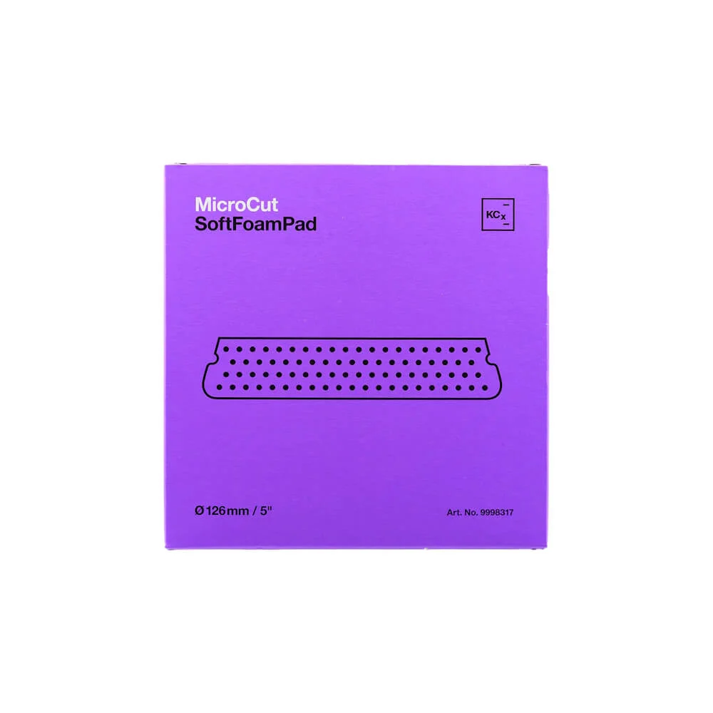 Bureti, Talere - Koch-chemie-micro-cut-soft-foam-pad-burete-polish-finish-126mm