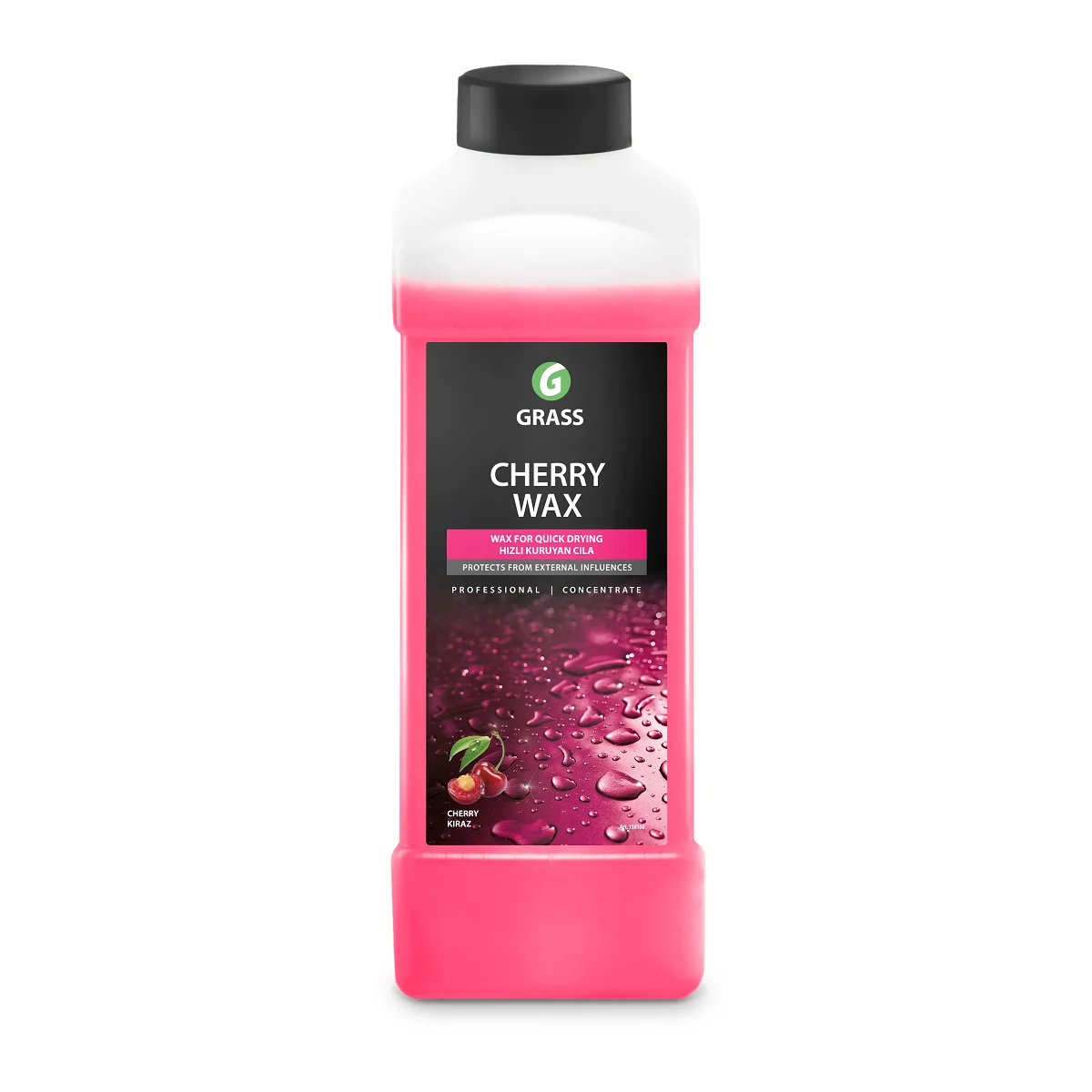 CEARA | SEALANT | TRATAMENTE HIDROFOBE - Ceară Auto Lichidă Concentrată, 1l, Cherry Wax, GRASS