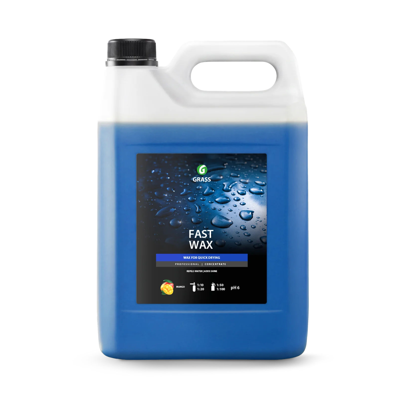 CEARA | SEALANT | TRATAMENTE HIDROFOBE - Ceară Auto Lichidă Concentrată, 5kg, Fast Wax, GRASS