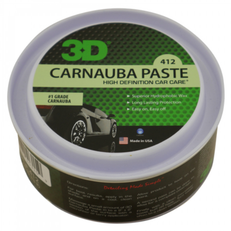 CEARA | SEALANT | TRATAMENTE HIDROFOBE - Ceara-auto-solida-3D-Carnauba-Paste-Wax-0.33lt
