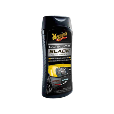 Solutii jante si anvelope - Dresing Plastice Meguiar's Ultimate Black 354Ml