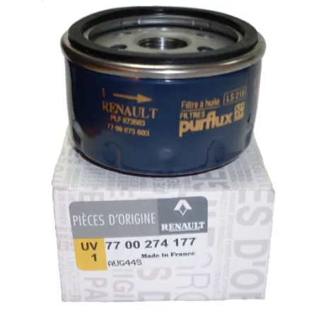 Uleiuri Auto/Moto - Filtru ulei original Dacia Logan 1.4, 1.6 Mpi 7700274177 Renault