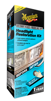 Detailing Auto - Kit Restaurare Faruri Meguiar's Two Step Headlight Restoration Kit
