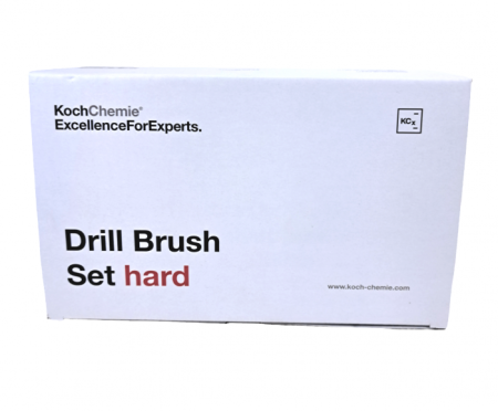 Bureți, aplicatori - Koch Chemie Drill Brush Set Hard Set Perii Curatare Rosii Dure