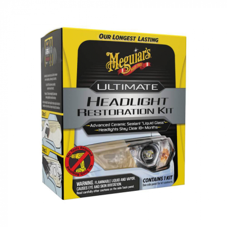 Accesorii polish auto - Koch Chemie Kit Polish Faruri Meguiar's Ultimate Headlight Restoration Kit
