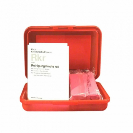 Decontaminare, Pre-tratare - Koch Chemie Rkr Cleaning Clay Abrasive Argila Decontaminare Rosie Abraziva 260 Gr 384