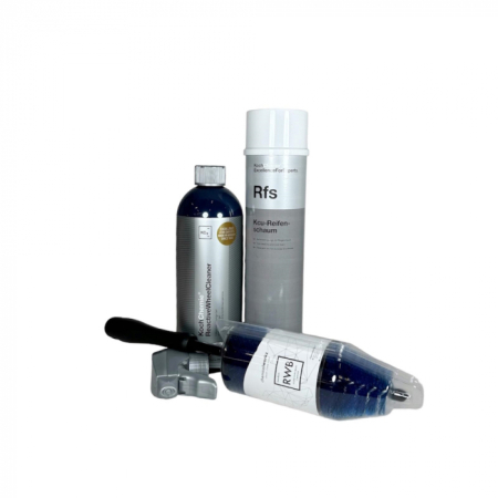 Solutii intretinere piele - Koch Chemie Set Curatare Si Intretinere Jante Si Anvelope