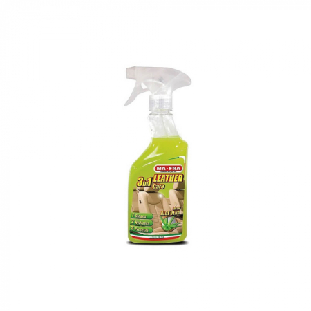 Solutii curatare textil - Ma-Fra Solutie Curatare Si Intretinere Piele Ma Fra 3 In 1 Leather Care 500Ml