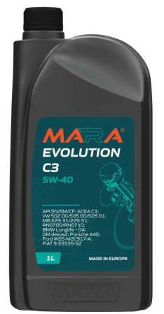 Ulei Truck, Agro & Heavy Duty - MARA Evolution C3 5W-40  , 1L specific MB 229,31 / 229,51 , BMW  LL04