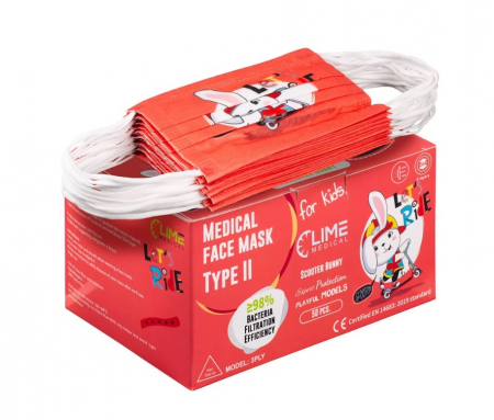 Masti Copii Medicale Tip II 3 straturi Scooter Bunny Cutie 50 buc [3]