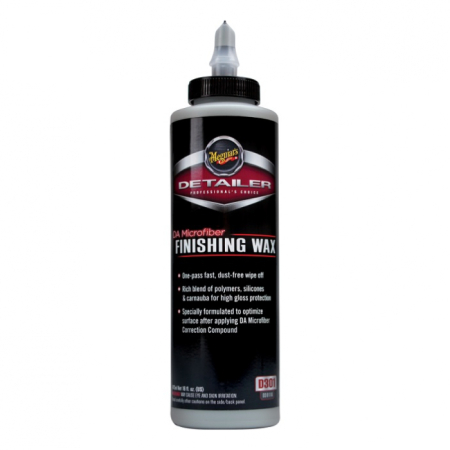 Detailing rapid - Meguiar's Da Microfiber Finishing Wax Ceara Finisare Pentru Microfibra 473 Ml 1211