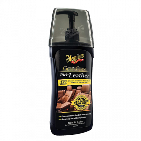 Solutii Curatare Generala - Meguiar's Gold Class Rich Leather Cleaner/Conditioner - Crema Hidratare Piele
