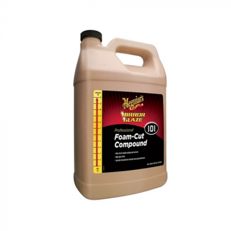 Paste - Meguiar's Mirror Glaze Foam Cut Compound Polish Abraziv 3 78 Ltr 1400 1418